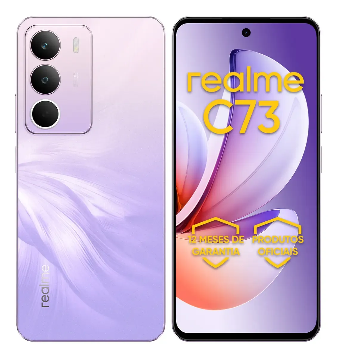 Celular Smartphone Realme C73 128gb 4gb Ram Dual Sim 120hz 6000mAh Violeta