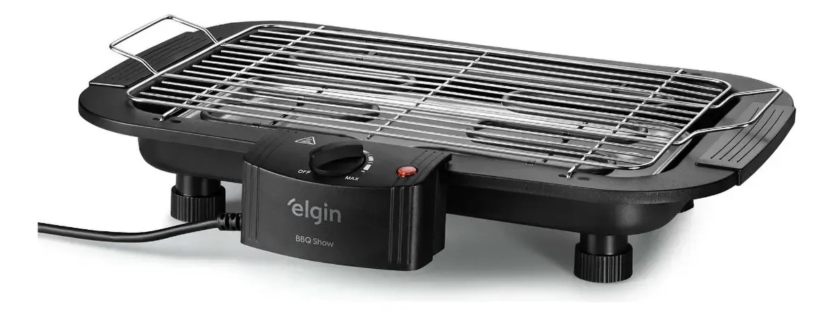 Churrasqueira Elétrica Elgin Bbq Show 2000w Chu20 Preto