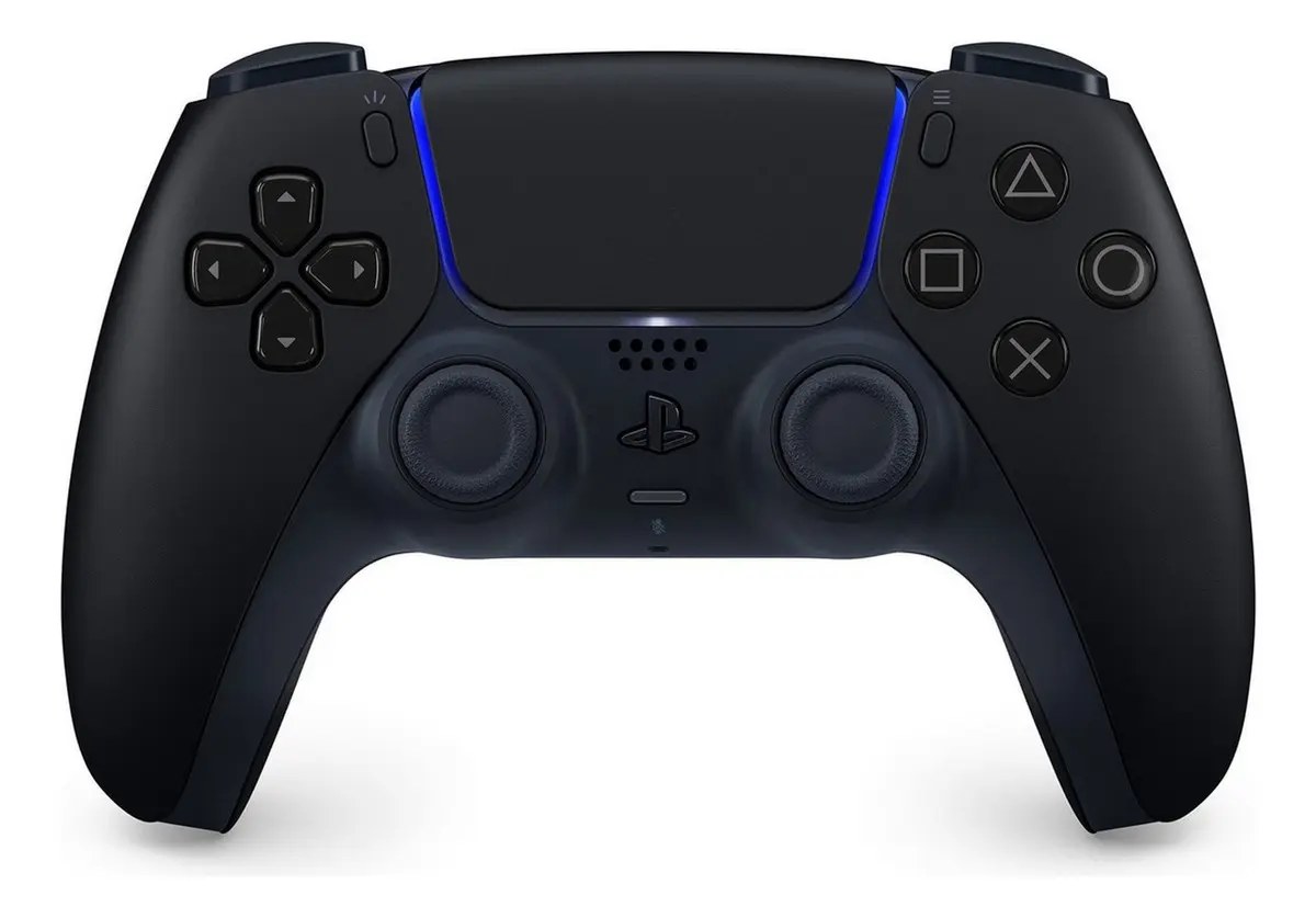 Controle Joystick Sem Fio Sony PlayStation 5 DualSense Midnight Black