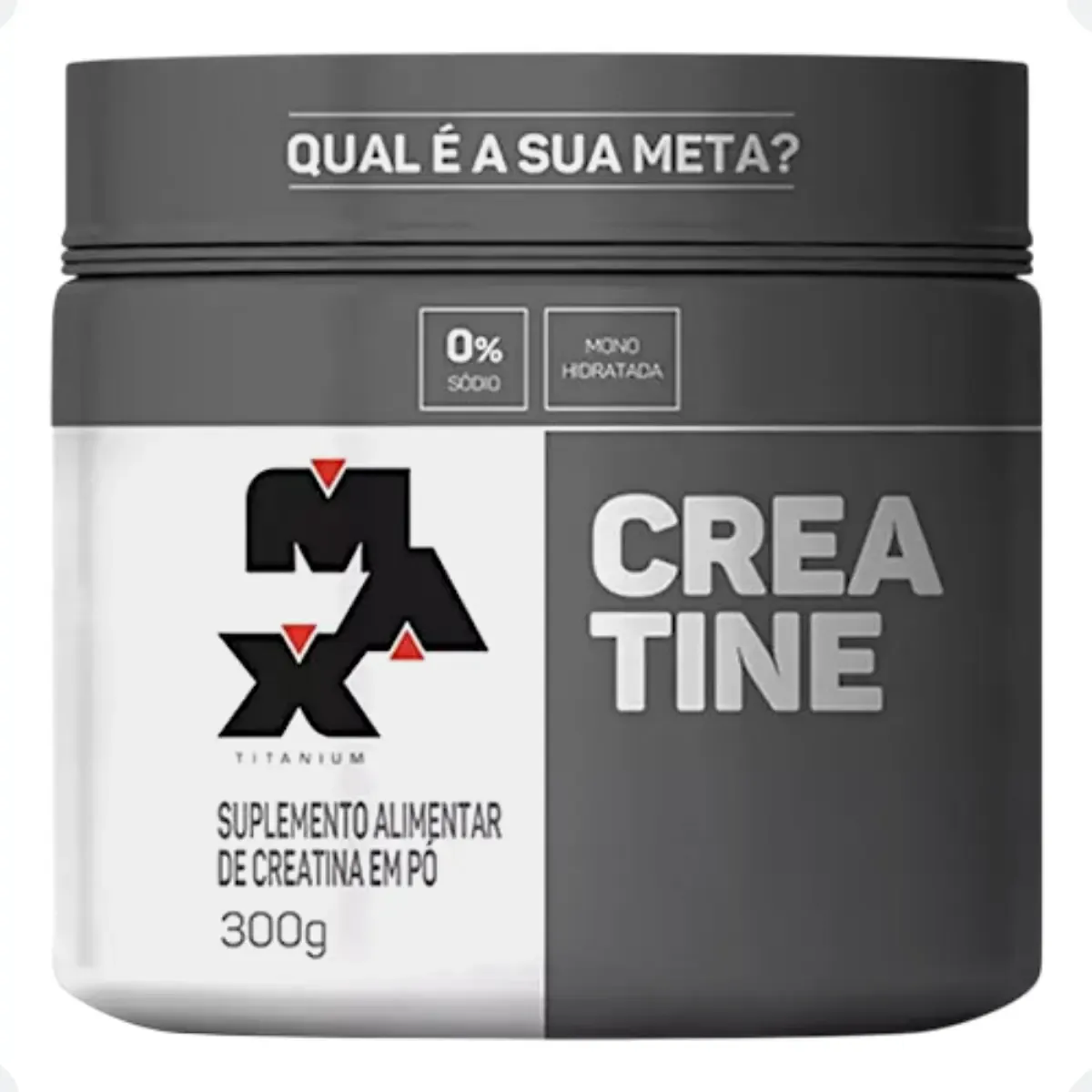Creatina Monohidratada Pura 300g Suplemento Alimentar Sem Sabor