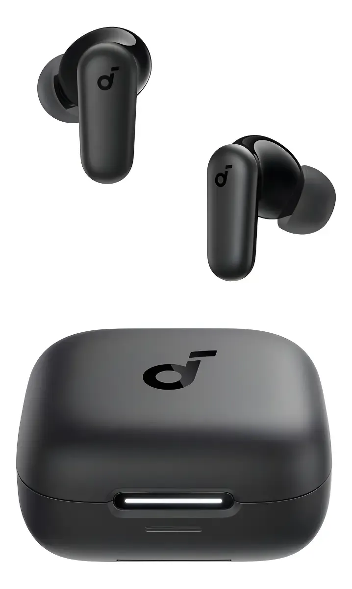Fone de Ouvido Bluetooth 5.4 soundcore P30i da Anker, Cancelamento de Ruído Adaptativo, Graves Poderosos, 45H de Reprodução, Estojo 2-em-1 c