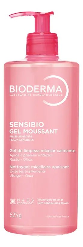 Gel De Limpeza Facial Sensibio Gel Moussant Micelar 500ml Bioderma