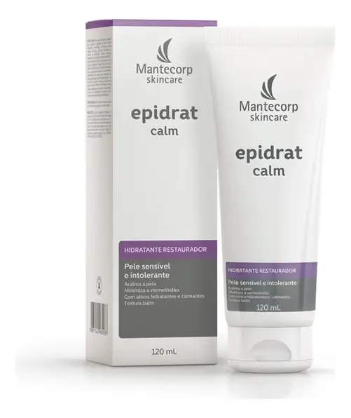 Hidratante Facial Epidrat Calm 120ml Mantecorp Skincare Todo Tipo De Pele Dia/noite