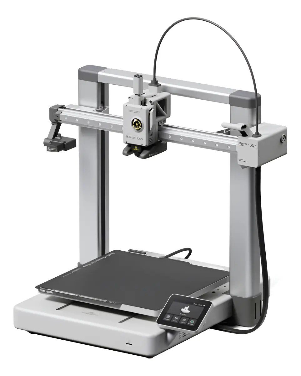 Impressora 3d Bambu Lab A1 Sem Ams Prateado Cinza