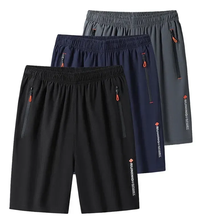 Kit 3 Bermudas Dry Fit De Alto Padrão Para Academia