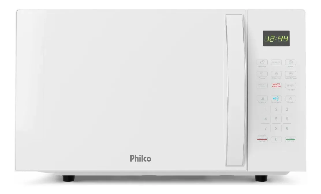 Micro-ondas 33L Philco Limpa Fácil Branco 1400W 127V PMO38B