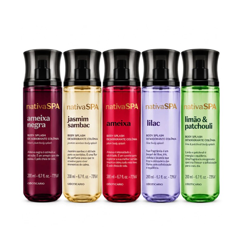 Nativa SPA Body Splash – Encontre o Aroma que Combina com Seu Estilo