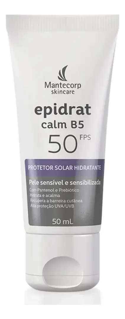 Protetor Solar Epidrat Calm B5 FPS 50 de 50 mL Pele Sensível