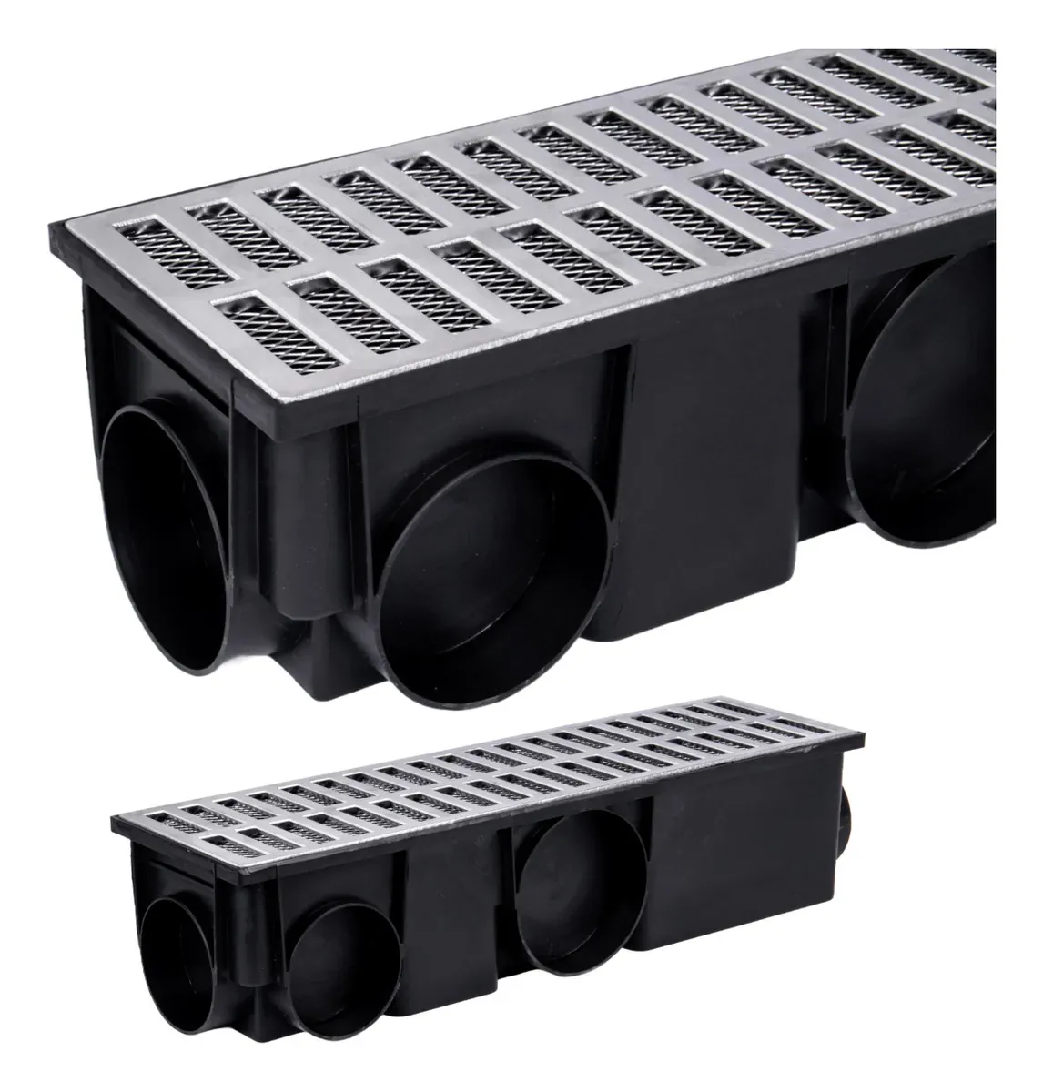 Ralo Linear Modular 15x50 Grelha Alumínio Tela Anti Insetos