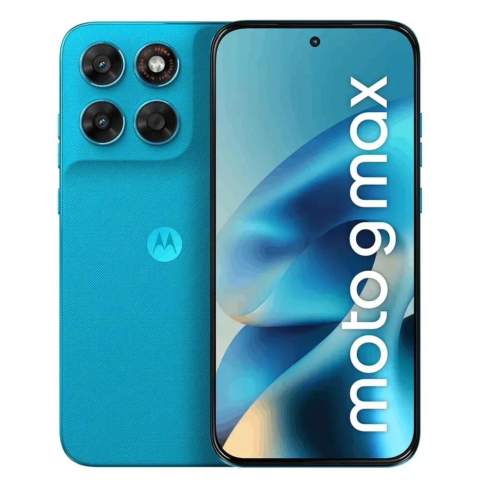 Smartphone Motorola Moto G Max 5g - 256gb 8gb Ram + 16gb Ram Boost, Câmera 200mp, Ois, Tela 1.5k Extreme Amoled 120hz, Ip68 E Ip69 - Azul Cl